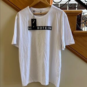 My Protein White Men's T-Shirt Size XXL New With Tag